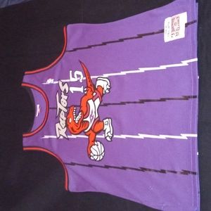 Mitchell and Ness Hardwood Classics Toronto Raptors #15 Vince Carter Swingman XL